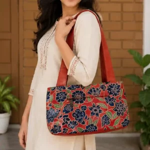 Reversible Shantiniketan Leather Shoulder Bag