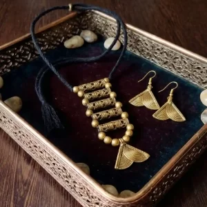 Exclusive Handcrafted Dokra Necklace Set