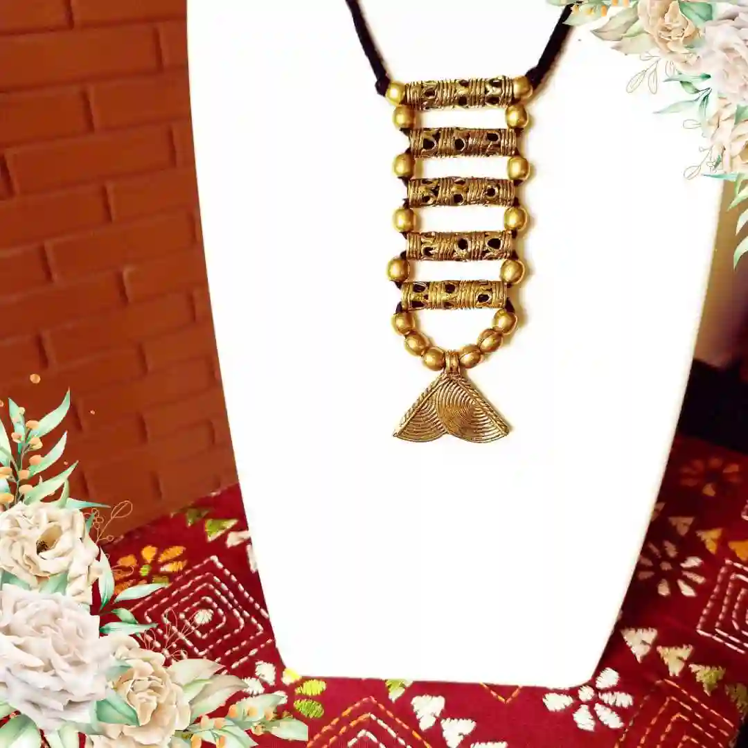 Exclusive Handcrafted Dokra Necklace Set