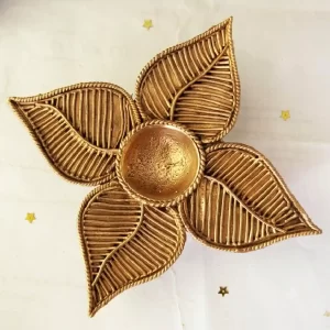 Dokra Floral Tea light Candle Holder